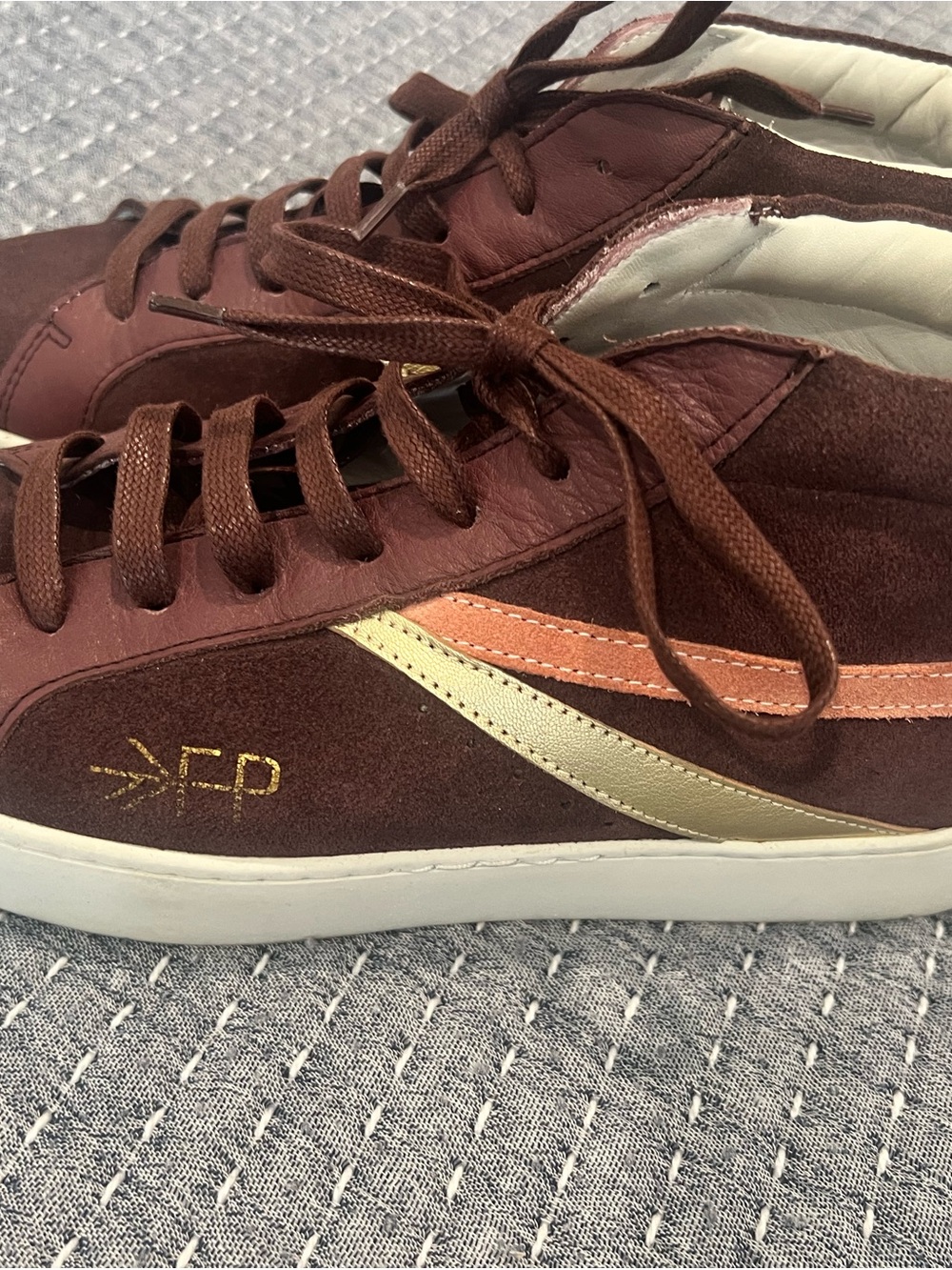 Freshly Picked Women’s 7.5 Suede High Tops. Made In Portugal. Great Condition.
